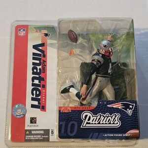 Patriots Action Figure - Silver and Blue